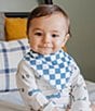 Copper Pearl Baby Boys Speedster Bib 4-Piece Set - Image 2
