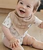 Copper Pearl Baby Boys Wilder Print 4-Pack Bib Set - Image 3