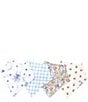 Copper Pearl Baby Girls Bandana Bib Set - Image 1