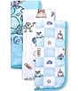 Copper Pearl X Disney Monsters Inc Medley 3-Piece Burp Cloth Set - Image 1