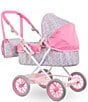 Corolle Dolls Floral Carriage for 12#double;-20#double; Baby Doll, Color:Bright Pink - Image 2