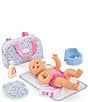 Corolle Dolls Floral Changing Accessory Set for 14#double; Baby Doll - Image 1