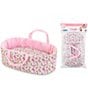 Color:Floral - Image 3 - Floral Print Carry & Sleeping Bed for 12#double; Baby Doll