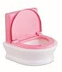 Color:Pink/White - Image 2 - Interactive Toilet for Baby Dolls