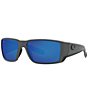 Color:Matte Grey - Image 1 - Blackfin Pro Wrap 60mm Sunglasses