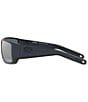 Color:Matte Grey - Image 3 - Men's Blackfin Pro Wrap 60mm Polarized Sunglasses