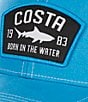 Costa Chatham Color Block Trucker Hat, Color:Costa Blue - Image 2