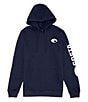 Color:Navy - Image 1 - Core Fleece-Lined Long Sleeve Hoodie