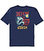 Costa Defend The Deep Short Sleeve T-Shirt, Color:Costa Deep - Image 1