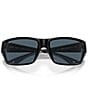 Costa Del Mar Men's 6S9113 60mm Polarized Rectangular Sunglasses - Image 5