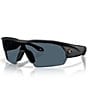 Costa Del Mar Men's Pilothouse Pro 6S9137 35mm Polarized Rectangle Sunglasses - Image 1