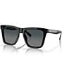 Color:Black/Gray - Image 1 - Men's Fantail Pro 580g 60mm Polarized Wrap Sunglasses