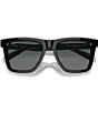 Color:Black/Gray - Image 5 - Men's Fantail Pro 580g 60mm Polarized Wrap Sunglasses