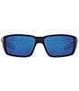 Color:Black Blue - Image 2 - Fantail Pro 580g Wrap 60mm Sunglasses