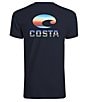 Color:Navy - Image 1 - Fiesta Short Sleeve T-Shirt