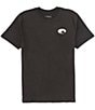 Color:Black - Image 2 - Founders Fish Short Sleeve Graphic T-Shirt
