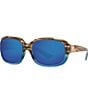Color:Shiny Wahoo - Image 1 - Women's Gannet Oval Polarized Sunglasses