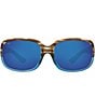 Color:Shiny Wahoo - Image 2 - Women's Gannet Oval Polarized Sunglasses
