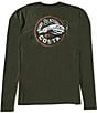 Costa Long Sleeve Ready For Action T-Shirt, Color:MIlitary Green Heather - Image 1