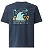 Costa Make Waves Short Sleeve T-Shirt, Color:Shark - Image 1