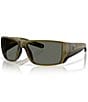 Costa Men's 06S9078 Blackfin Pro 60mm Rectangle Sunglasses, Color:Seagrass - Image 1
