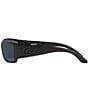 Color:Blackout/Grey - Image 3 - Men's 6S9057 Corbina 61mm Rectangle Polarized Sunglasses