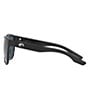 Color:Black - Image 3 - Men's 6S9082 55mm Polarized Pilot Sunglasses