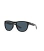 Color:Black - Image 1 - Men's 6S9082 55mm Polarized Pilot Sunglasses