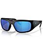 Costa Men's Bulley Bait 6S9139 64mm Polarized Rectangle Sunglasses - Image 1