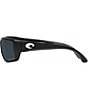 Color:Black - Image 3 - Men's Fantail 580 Polarized Rectangle Sunglasses
