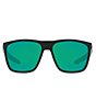 Color:Matte Black - Image 2 - Men's Ferg XL Polarized 62mm Sunglasses