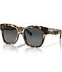 Color:Matte Black - Image 1 - Men's Grand Cataline 59mm Polarized Aviator Sunglasses