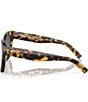Color:Matte Black - Image 4 - Men's Grand Cataline 59mm Polarized Aviator Sunglasses