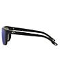 Color:Matte Black - Image 3 - Men's Mainsail 55mm Polarized Rectangle Sunglasses