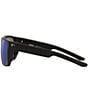 Color:Matte Black - Image 3 - Men's Polarized Square Sunglasses
