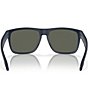 Color:Blue - Image 4 - Unisex Spearo Polarized 59mm Square Sunglasses
