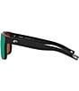 Color:Black Green - Image 3 - Men's Spearo Polarized 59mm Square Sunglasses