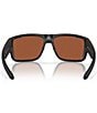 Color:Black Green - Image 4 - Men's Taxman 59mm Polarized Rectangle Sunglasses