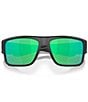 Color:Black Green - Image 5 - Men's Taxman 59mm Polarized Rectangle Sunglasses
