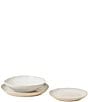Costa Nova Brisa Collection 3-Piece Place Setting with Pasta Bowl, Color:Salt - Image 2