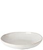 Costa Nova Brisa Collection Low Pasta Serving Bowl, Color:Branca - Image 1