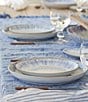 Costa Nova Brisa Collection Salad Plates, Set of 6, Color:Ria Blue - Image 3