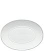 Costa Nova Friso Collection Oval Platter, Color:White - Image 1