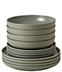 Costa Nova Pacifica Collection 12-Piece Dinnerware Set with Pasta Bowl - Image 1