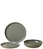 Costa Nova Pacifica Collection 3-Piece Place Setting with Pasta Bowl, Color:Artichoke - Image 2