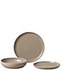 Costa Nova Pacifica Collection 3-Piece Place Setting with Pasta Bowl, Color:Chestnut - Image 2
