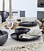 Costa Nova Pacifica Collection Dinner Plates, Set of 6, Color:Seed Grey - Image 3