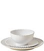 Costa Nova Pearl Collection 3-Piece Place Setting with Cereal Bowl, Color:White - Image 2