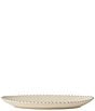 Costa Nova Pearl Collection Oval Platter, Color:Cream - Image 2