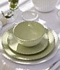 Costa Nova Pearl Collection Soup/Cereal Bowls, Set of 6, Color:Lilly Green - Image 2